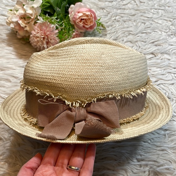 J. Crew Accessories J Crew Straw Hat Sz Sm Poshmark